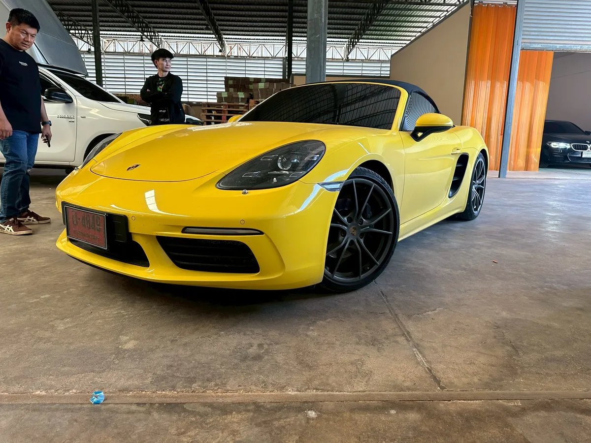 PORSCHE 718 BOXSTER 2017