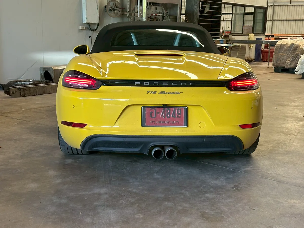 PORSCHE 718 BOXSTER 2017