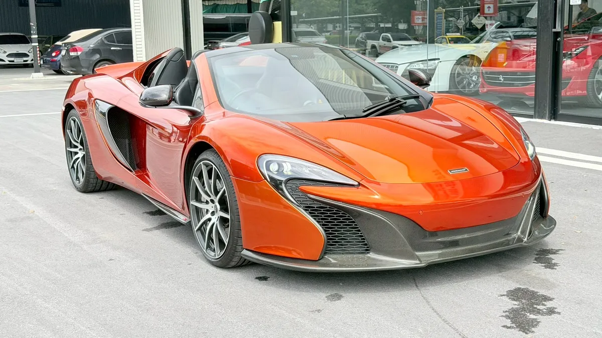 Mclaren 650S SPIDER CONVERTIBLE 2015