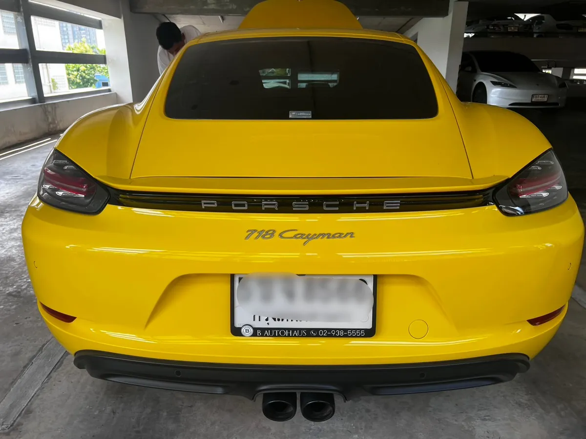 PORSCHE 718 CAYMAN 2017