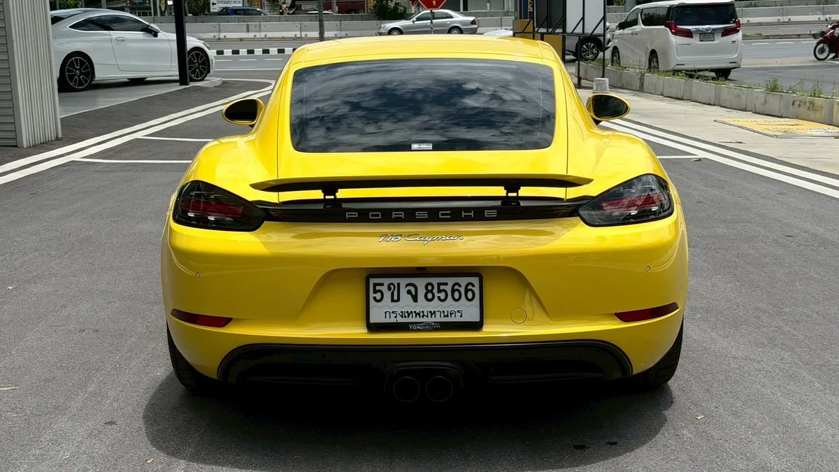 PORSCHE 718 CAYMAN 2017