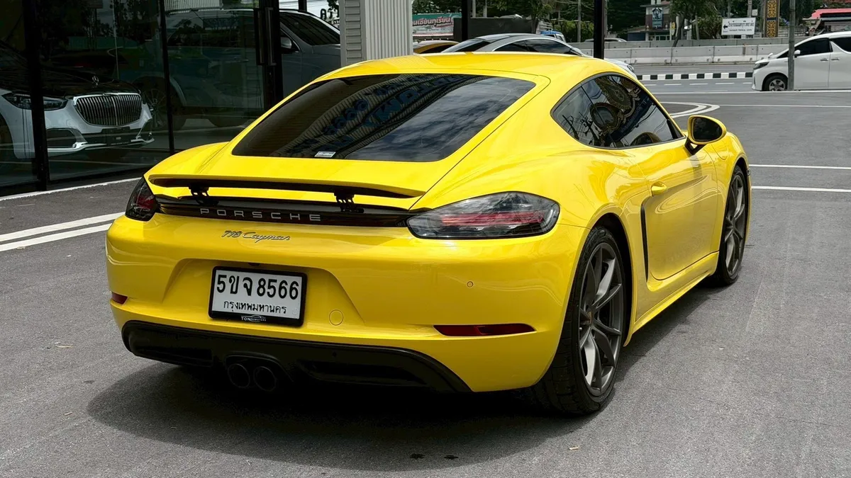 PORSCHE 718 CAYMAN 2017