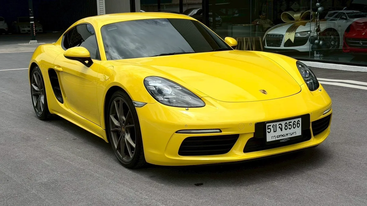 PORSCHE 718 CAYMAN 2017