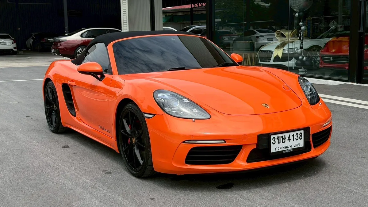 PORSCHE 718 BOXSTER 2016