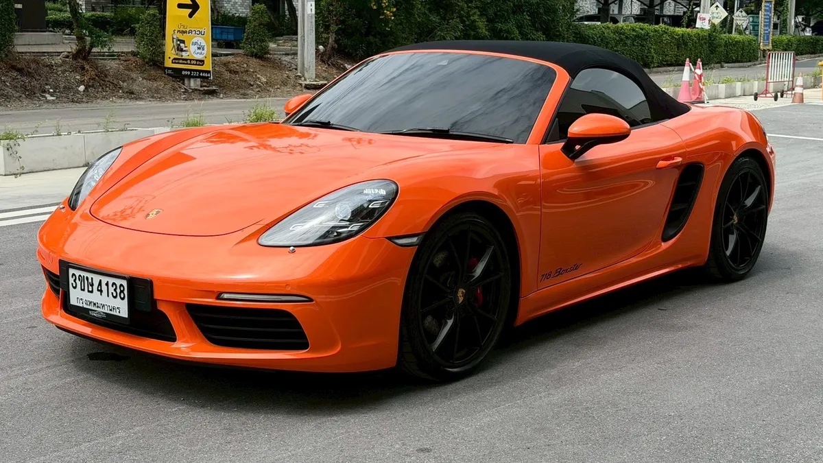 PORSCHE 718 BOXSTER 2016