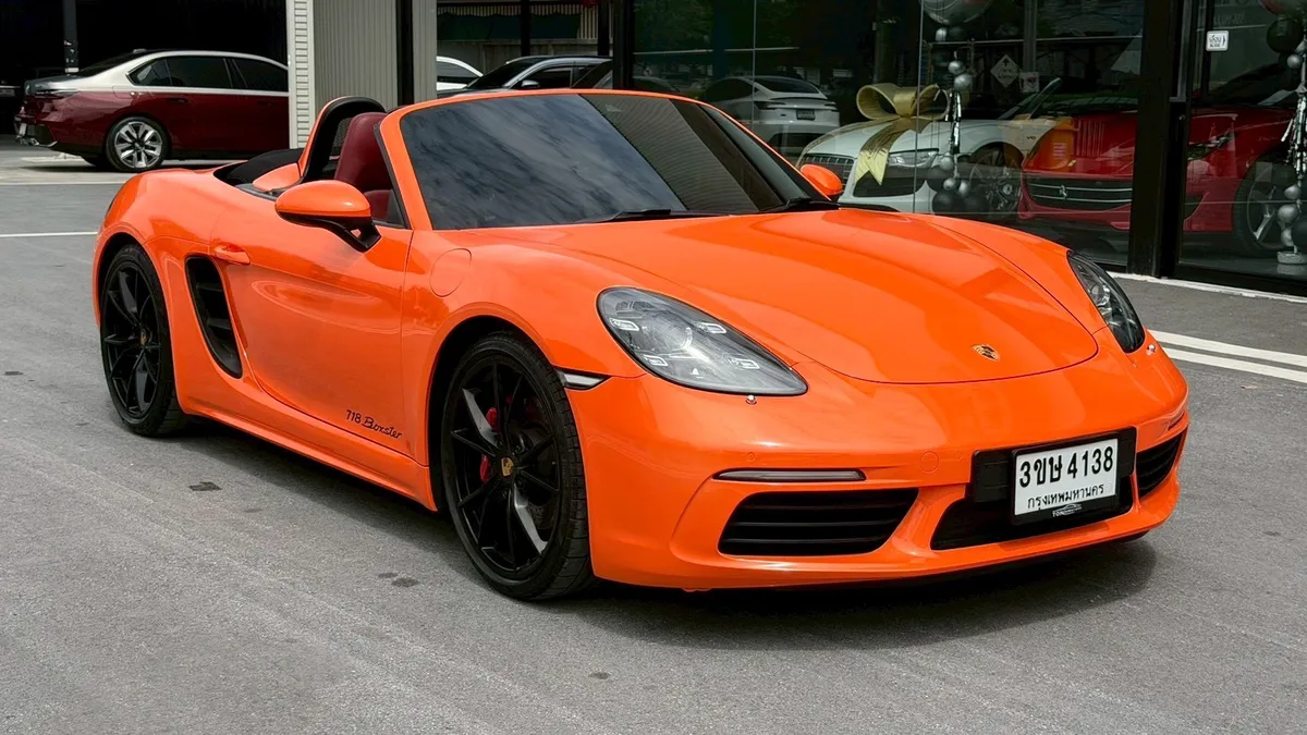 PORSCHE 718 BOXSTER 2016