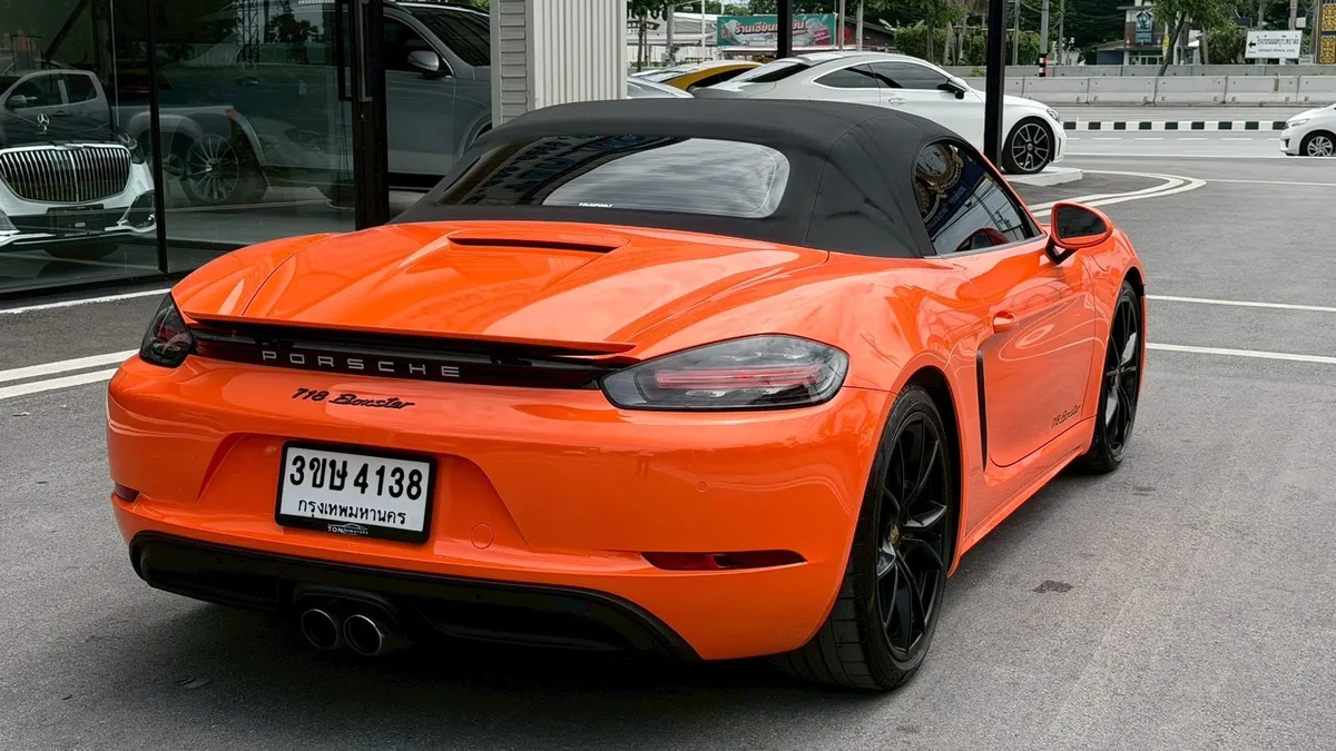PORSCHE 718 BOXSTER 2016