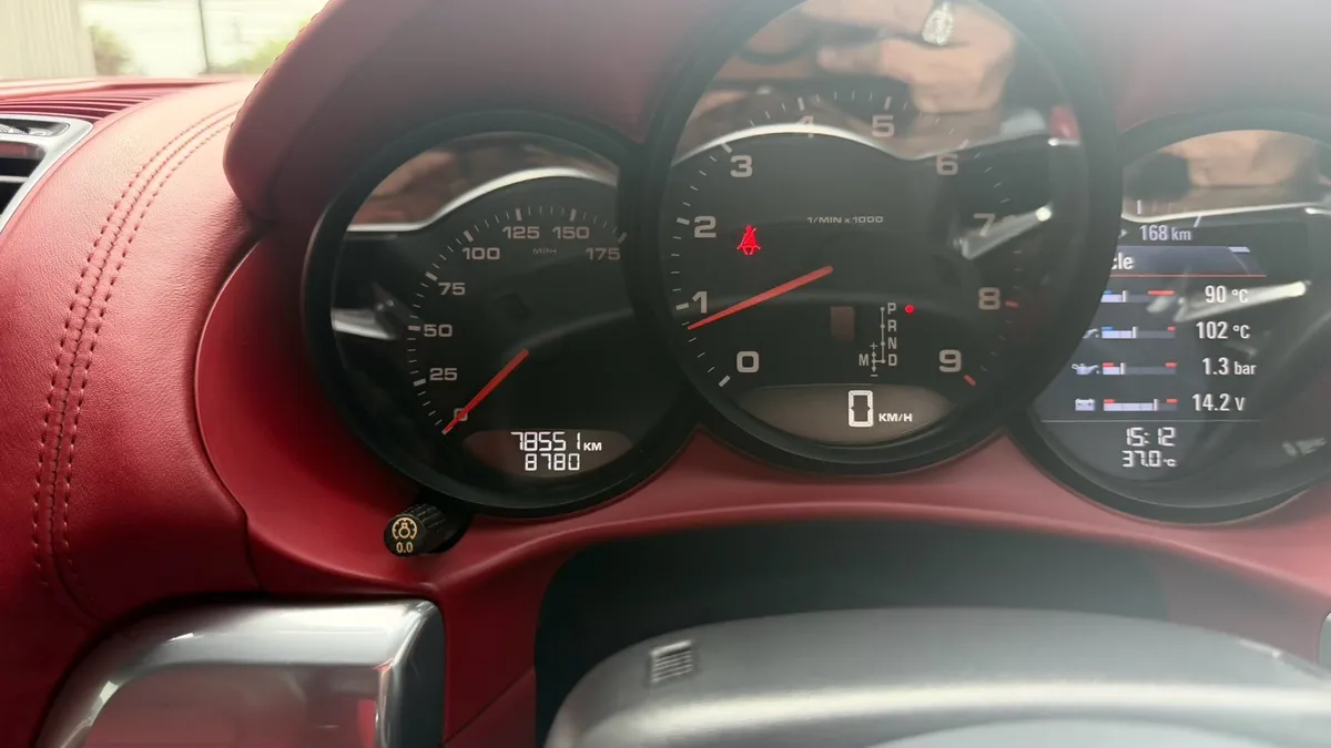 PORSCHE BOXSTER CABRIOLET (981) 2013